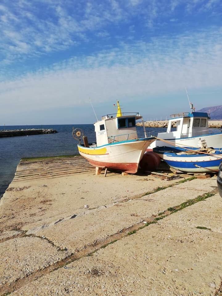 Vista Mare Daire Trappeto  Dış mekan fotoğraf